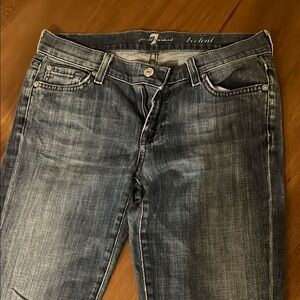 7 For All Mankind Women's Blue Jeans
